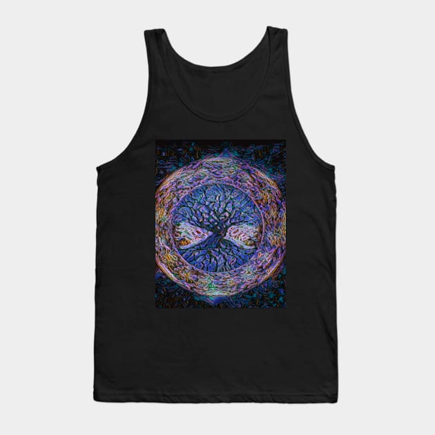 Tree of Life Night Sky Tank Top by AmeliaCarrie